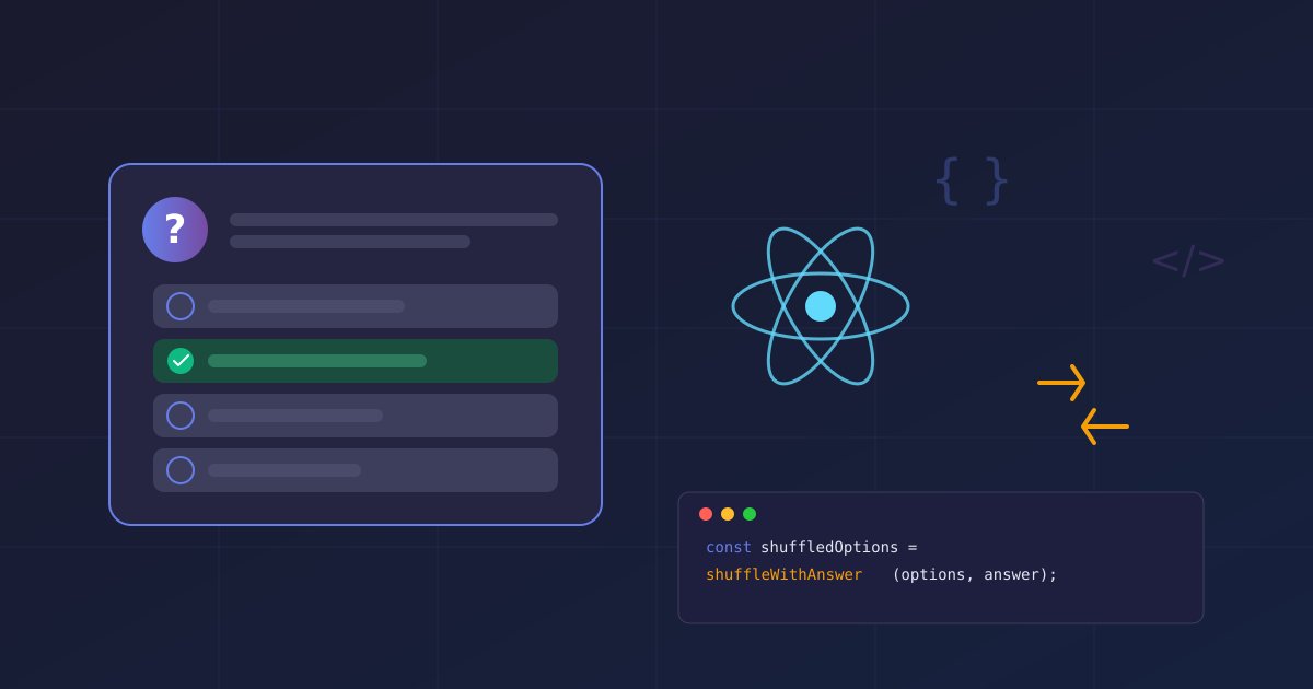 마크다운에 인터랙티브 Quiz 컴포넌트 구현하기